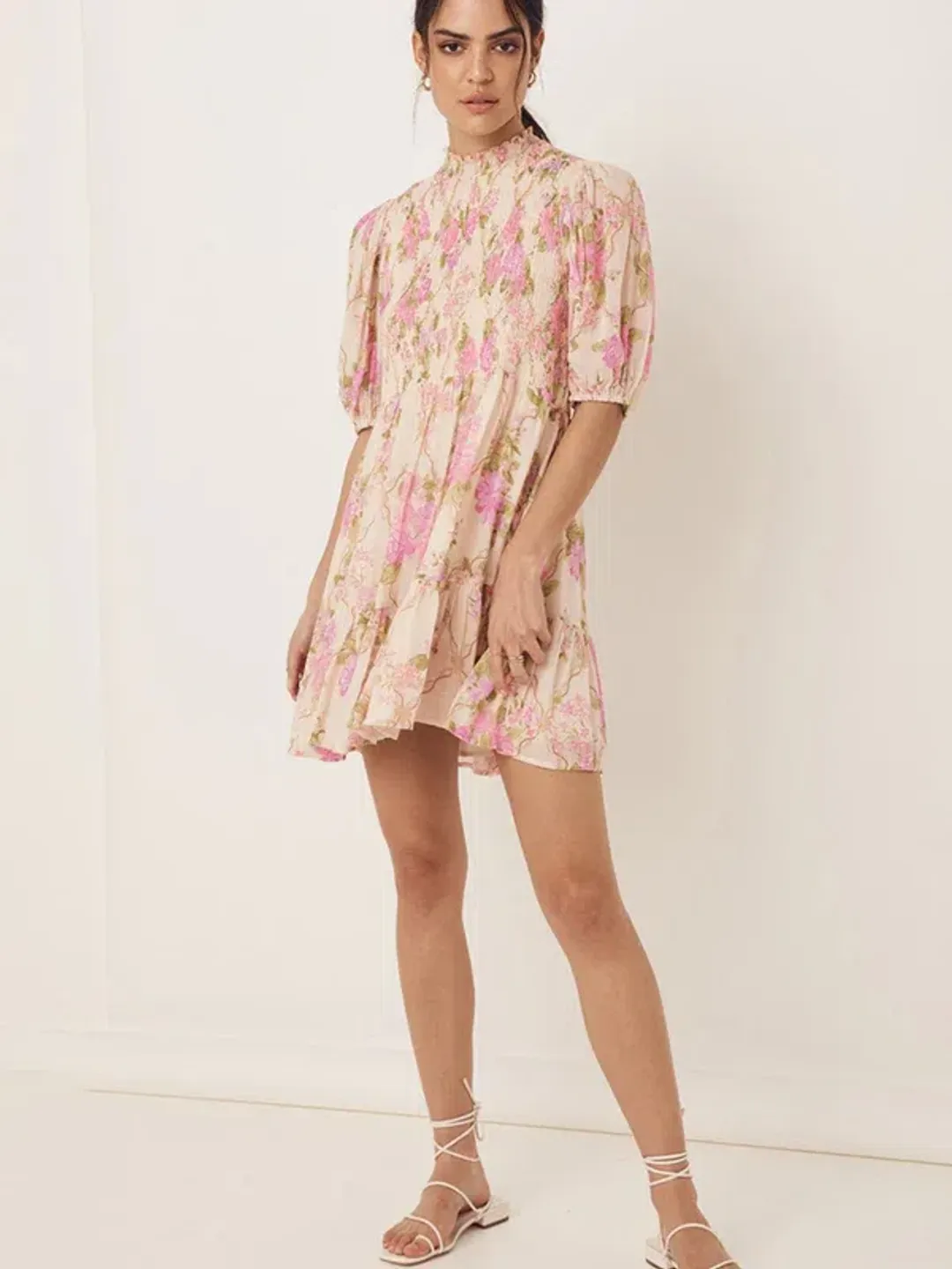 Spell & The Gypsy Collective Rose Garden Mini Dress Floral Size S / AU 8 for rent on The Volte - main image