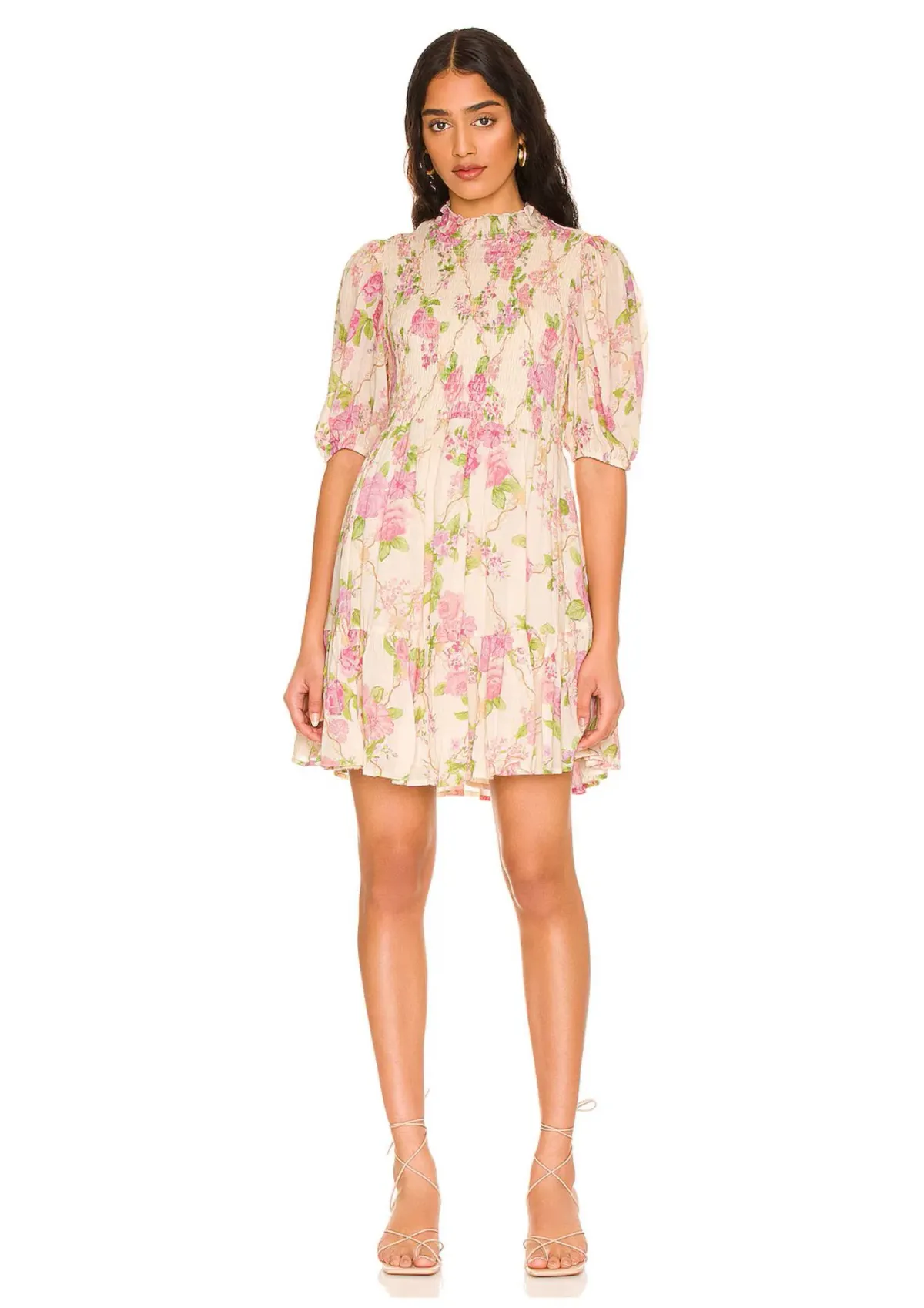Spell & The Gypsy Collective Rose Garden Mini Dress Floral Size S / AU 8 for rent on The Volte - main image