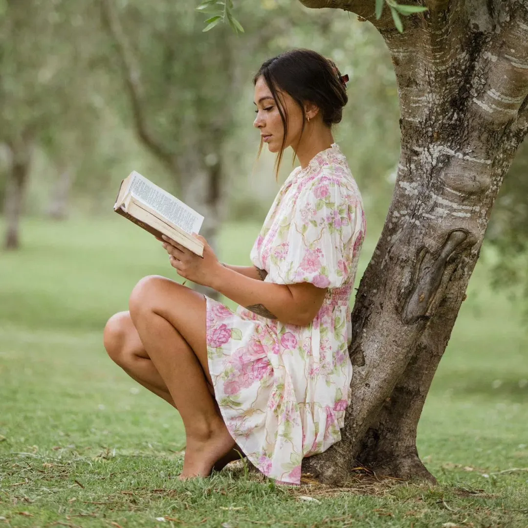 Spell & The Gypsy Collective Rose Garden Mini Dress Floral Size S / AU 8 for rent on The Volte - main image