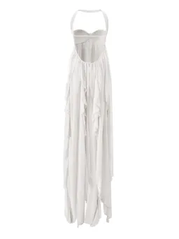 Nana Jacqueline Mariah Dress in White Size M / AU 10 for rent on The Volte - image 4