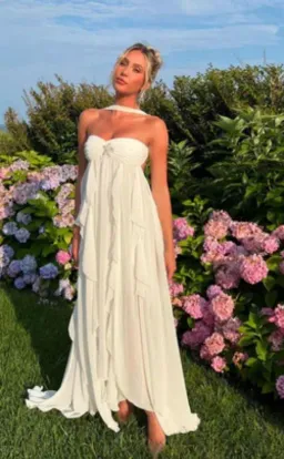 Nana Jacqueline Mariah Dress in White Size M / AU 10 for rent on The Volte - image 6