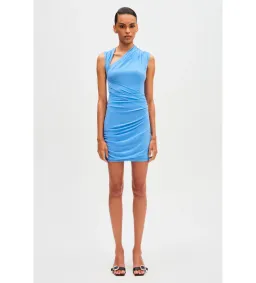 Misha Tillie Mini Dress in Lapis Blue Size 8/S for rent on The Volte - image 1