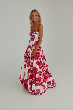 Aje Behold Maxi Dress in Boldly Blooming Size AU 6 for rent on The Volte - image 2