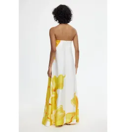 Acler Hopton Dress in Ivory Calla Lily Size AU 10 for rent on The Volte - image 3