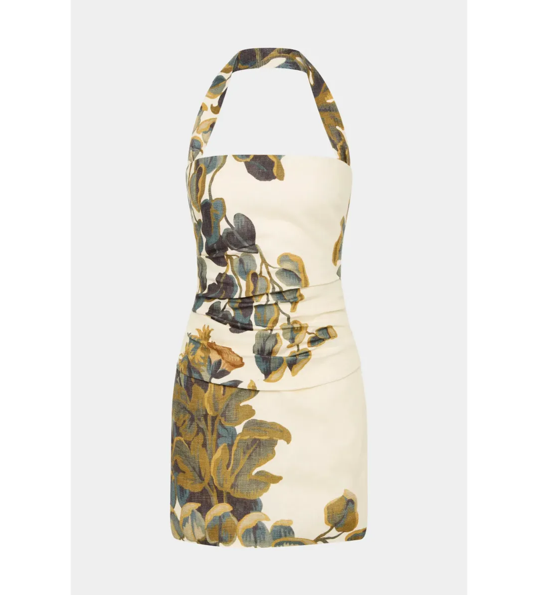 Sir the Label Evalita Twist Mini Dress in Pine Valley Size AU 10  for rent on The Volte - main image