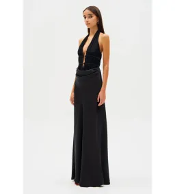 Misha Celine Maxi Dress Black Size 10/M for rent on The Volte - image 3