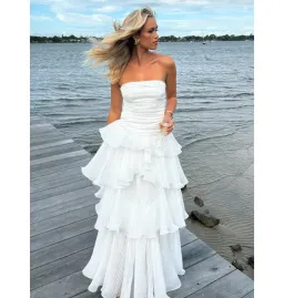 Aje Set Sunbeam Bustier and Cosmos Skirt in White Size AU 4  for rent on The Volte - image 3