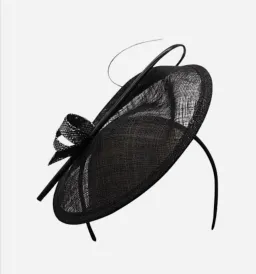 Morgan & Taylor Zeya Fascinator Black  for rent on The Volte - image 1