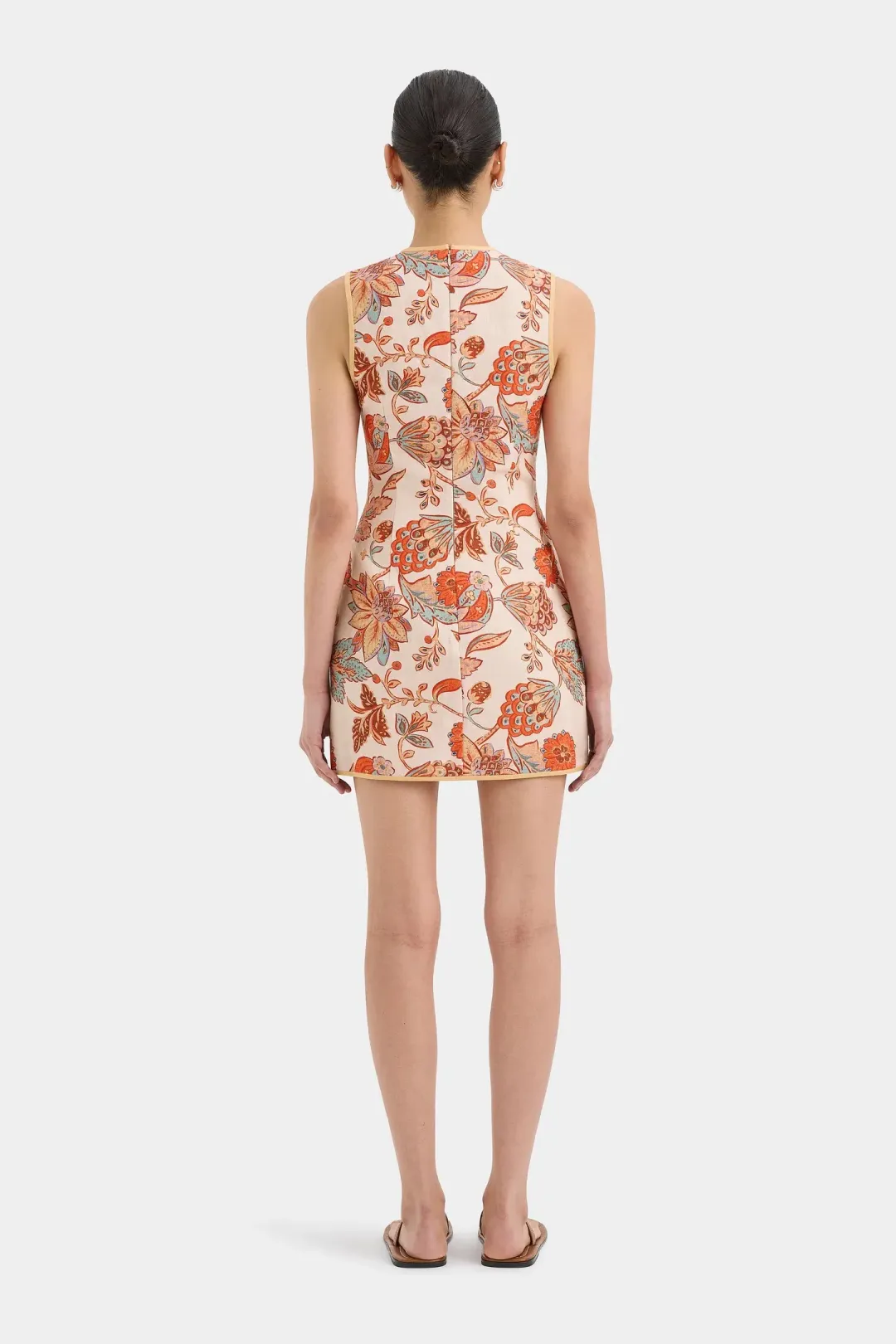 Sir the Label Noemi Mini Dress Desert Wildflower Size 8 for rent on The Volte - main image