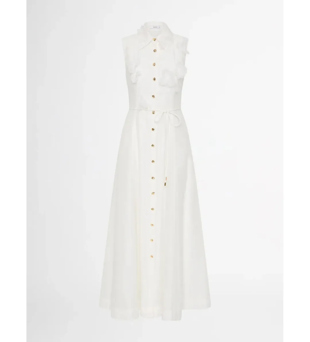 Sheike Rose Garden Maxi Dress White Size AU 10 for rent on The Volte - main image