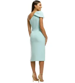 Rebecca Vallance Carline One Shoulder Dress Blue Size AU 8 for rent on The Volte - image 2