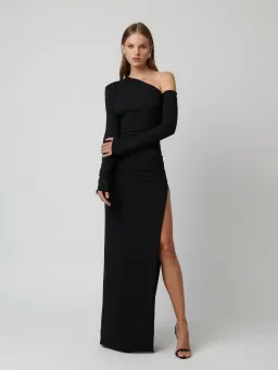 Effie Kats Cayley Gown Black Size S / AU 8 for rent on The Volte - image 2