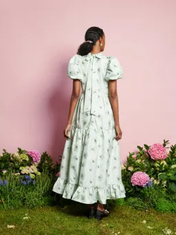 Sister Jane Dream Willow Floral Maxi Dress Sage Green Size S / AU 8 for rent on The Volte - image 3