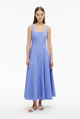 Witchery Seam Detail Midi Dress Violet Size S / AU 8 for rent on The Volte - image 1