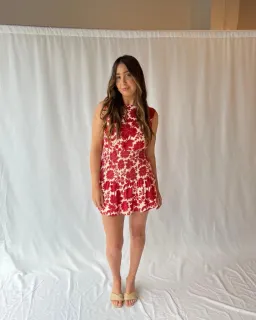 Sir the Label Cinta Open Back Mini Dress Valentina Floral Print Size 2 / AU 10 for rent on The Volte - image 4