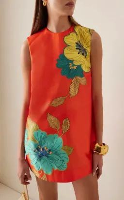  Alemais Piato Mini Dress Marigold Orange Size 10 for rent on The Volte - image 6