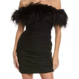 Rachel Gilbert Zion Mini Dress Black Size 3/AU12 for rent on The Volte - image 5