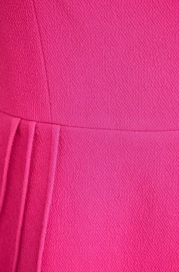 Emilia Wickstead Salma Mini Dress, Size AU 6, Hot Pink Cloqué for rent on The Volte - image 9