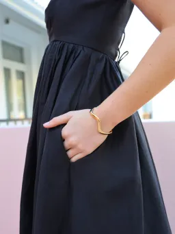 Acler Sandgate Midi Dress Black Size 8 for rent on The Volte - image 6