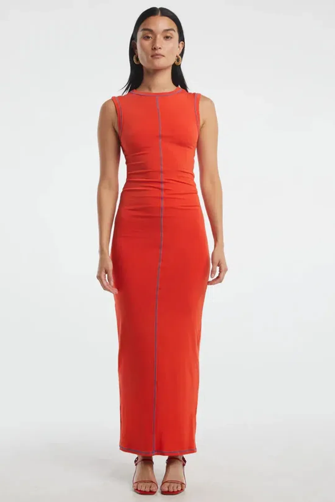 The Line By K Inez Dress Persimon Size 8 for rent on The Volte - main image
