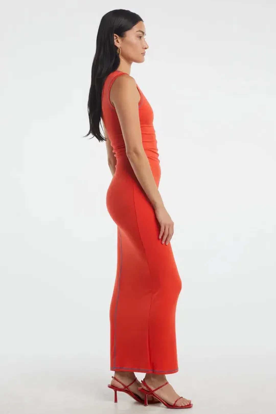 The Line By K Inez Dress Persimon Size 8 for rent on The Volte - main image