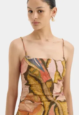 Sir Talulah Column Dress in Sanderling Floral Size 3 (AU 12) for rent on The Volte - image 4