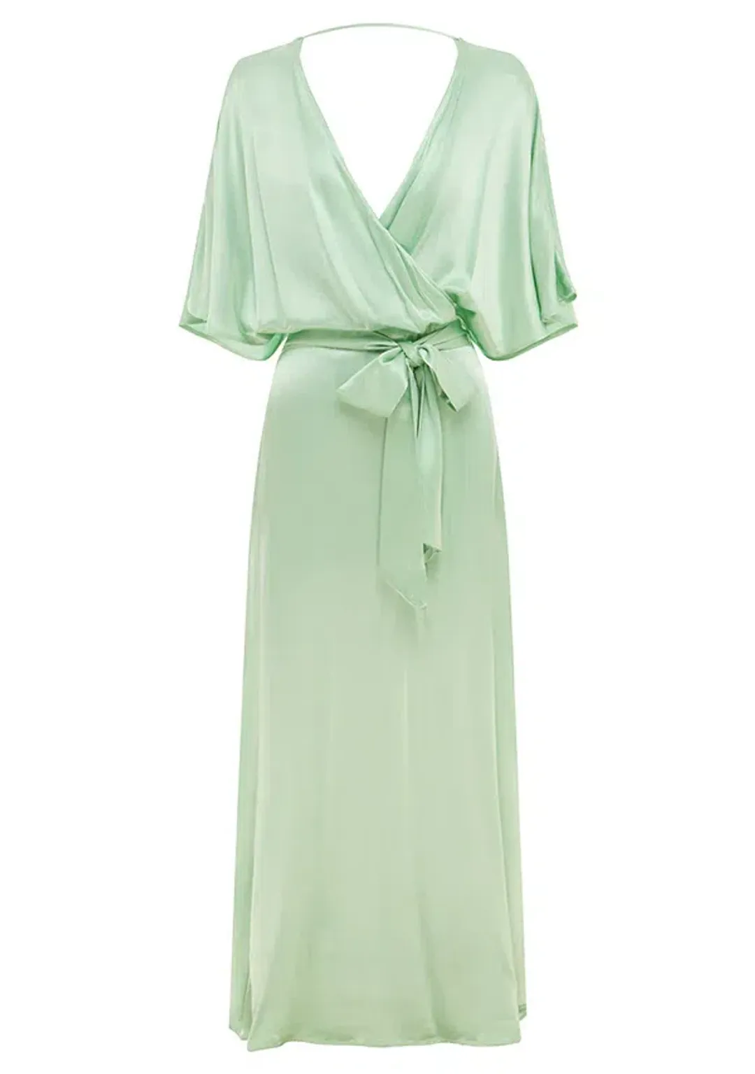 Mos The Label Calista Maxi Dress In Mint Size 14  for rent on The Volte - main image