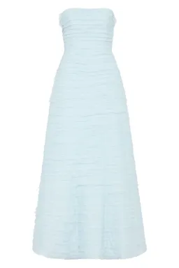 Aje Soundscape Maxi Dress Sea Breeze Size Au 6 for rent on The Volte - image 6