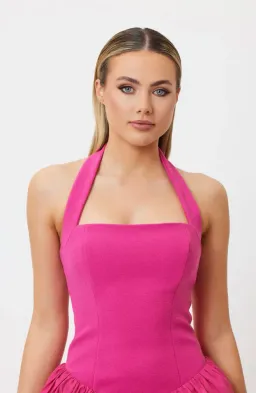 Bianca & Bridgett  Brianna Mini Dress Pink Size XL / AU 14 for rent on The Volte - image 5