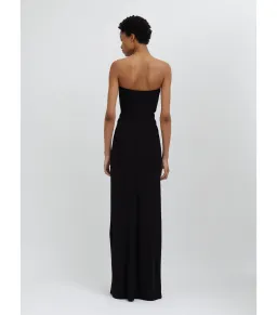 Christopher Esber Arched Palm Strapless Dress Black Size 10 for rent on The Volte - image 2