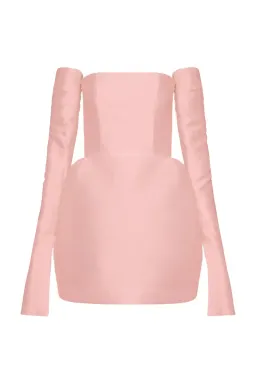 Mariam Seddiq Luis Mini Dress Blossom Size AU 8 for rent on The Volte - image 2