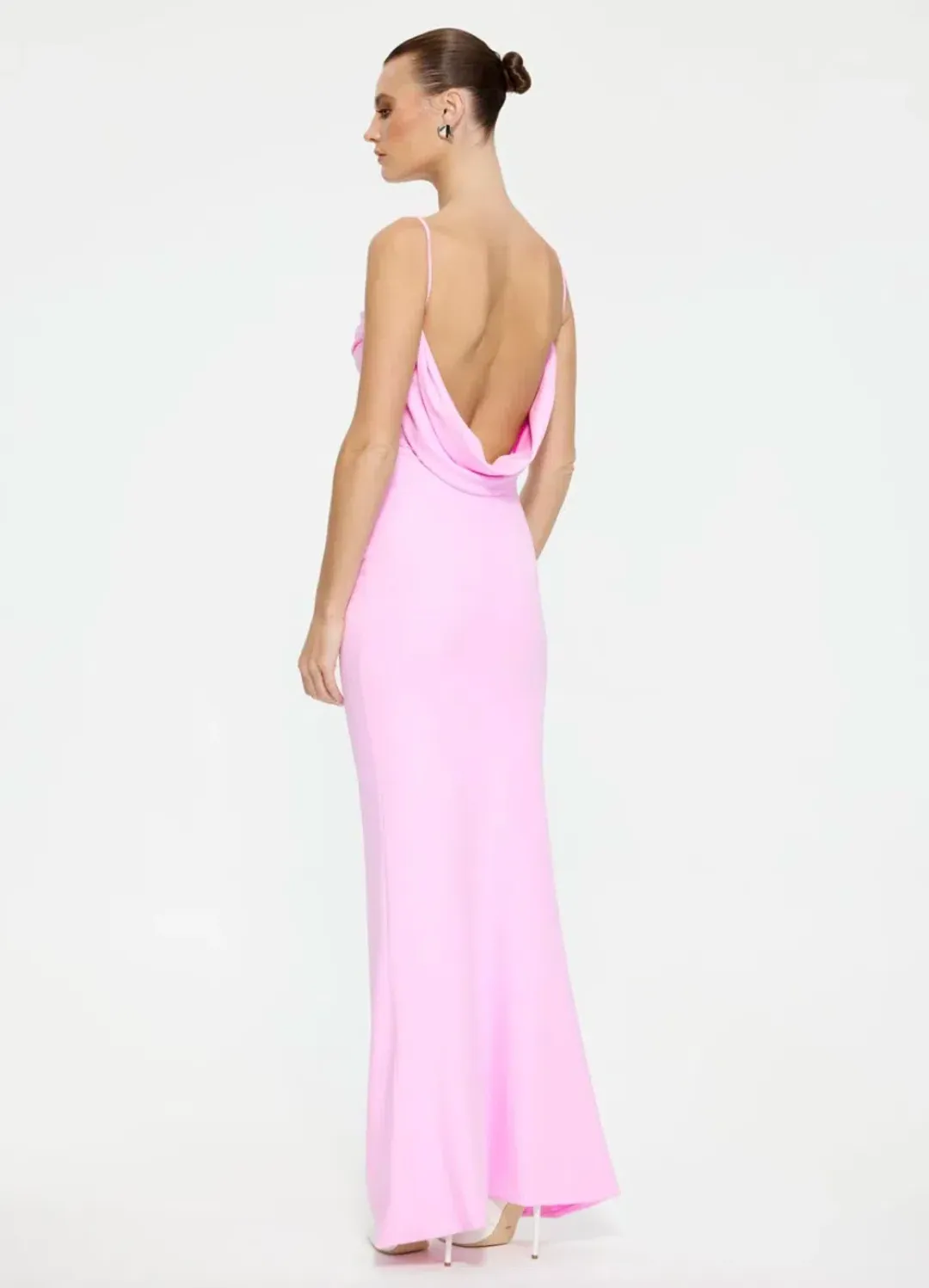 Effie Kats Havilland Gown Taffy Pink XS/Au 6 for rent on The Volte - main image