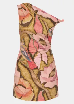 Sir the Label Talulah Knot Mini Dress Sanderling Size 8 for rent on The Volte - image 6