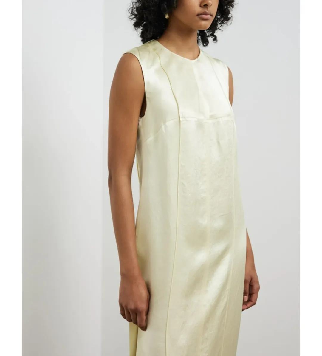 Camilla And Marc Myah Shift Dress Acid Yellow Size AU 10 for rent on The Volte - main image