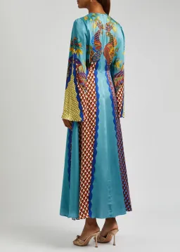 ALEMAIS Gilly Flare Sleeve Dress Multi Size AU 10 for rent on The Volte - image 3