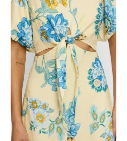 Kivari Giselle Cut Out Maxi Dress Floral Size AU 14 for rent on The Volte - image 2