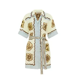 Alemais Relic Mini Dress in Print Size AU 10 for rent on The Volte - image 3