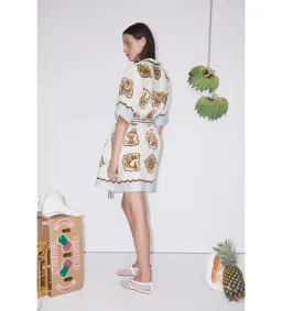 Alemais Relic Mini Dress in Print Size AU 10 for rent on The Volte - image 2