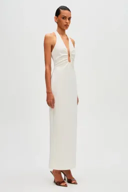 Misha Collection Alusia Dress Ivory Size 6/XS for rent on The Volte - image 4