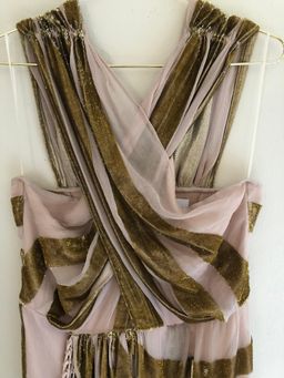 Alice mccall surrealist dress in pink and champagne. Size 12 for rent on The Volte - image 6