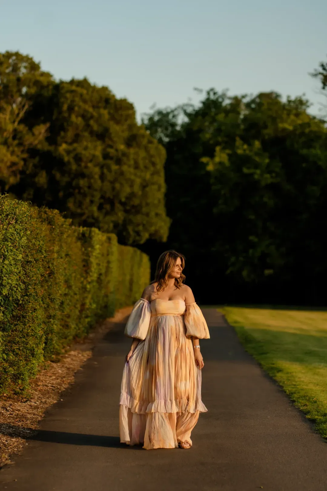 Rooh Collective Poppy Rainbow Maxi Dress Multi Size AU 12  for rent on The Volte - main image