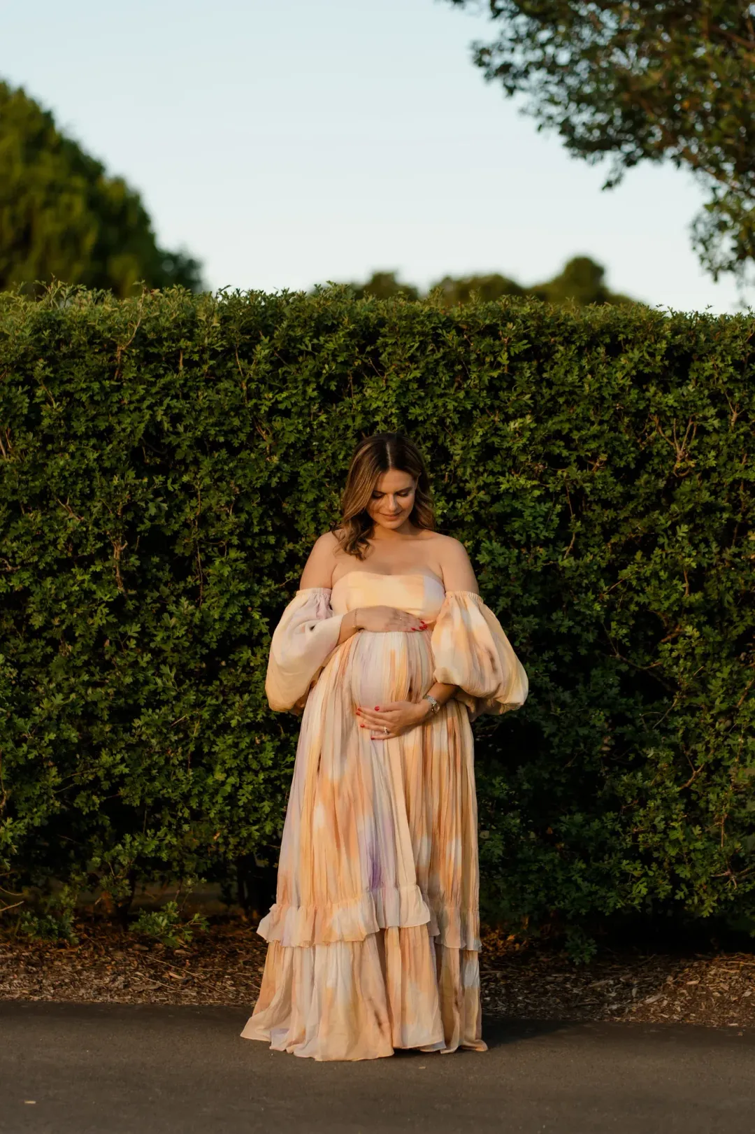 Rooh Collective Poppy Rainbow Maxi Dress Multi Size AU 12  for rent on The Volte - main image