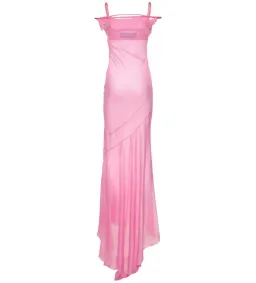 Jacquemus La Robe Draggiu Pink Size 38 / AU 10 for rent on The Volte - image 4