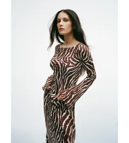 Realisation Par The Gia Dress in Animal Print Size Small / AU 8 for rent on The Volte - image 2