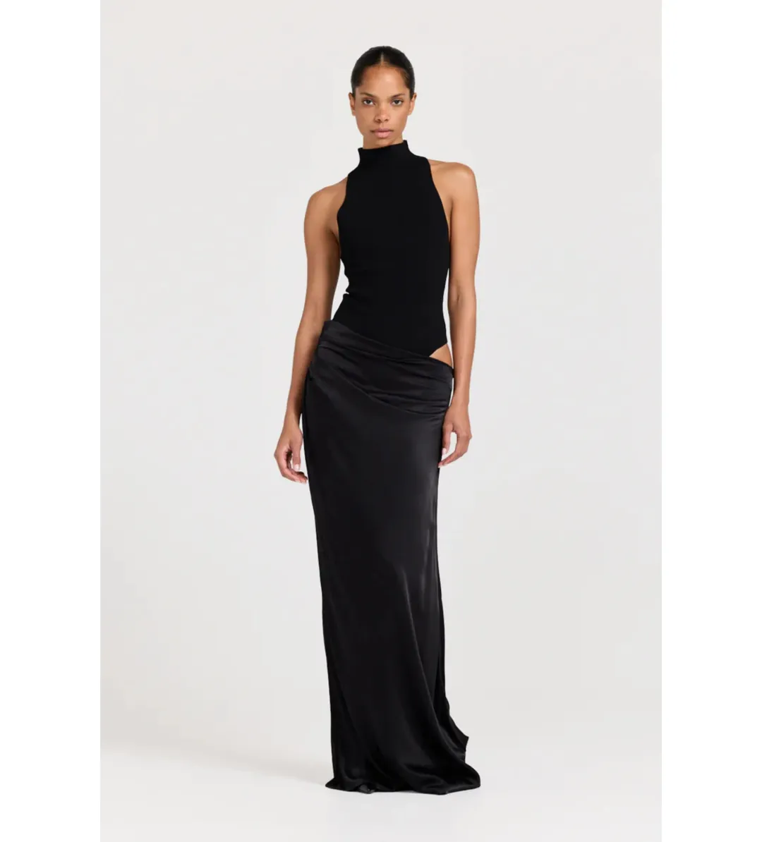 Henne Soraia Dress Black Size AU 8 for rent on The Volte - main image