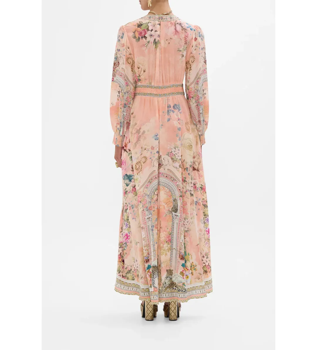 Camilla Jewellery Palace Dress Print Size AU 10 for rent on The Volte - main image