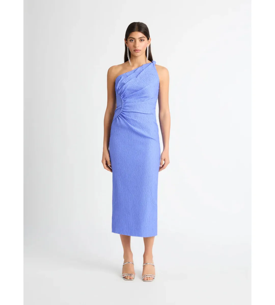 Sheike Lucia Midi Dress Blue Size AU 12 for rent on The Volte - main image
