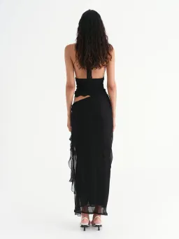 Benni Penelope Maxi Dress Black Size 8 for rent on The Volte - image 3
