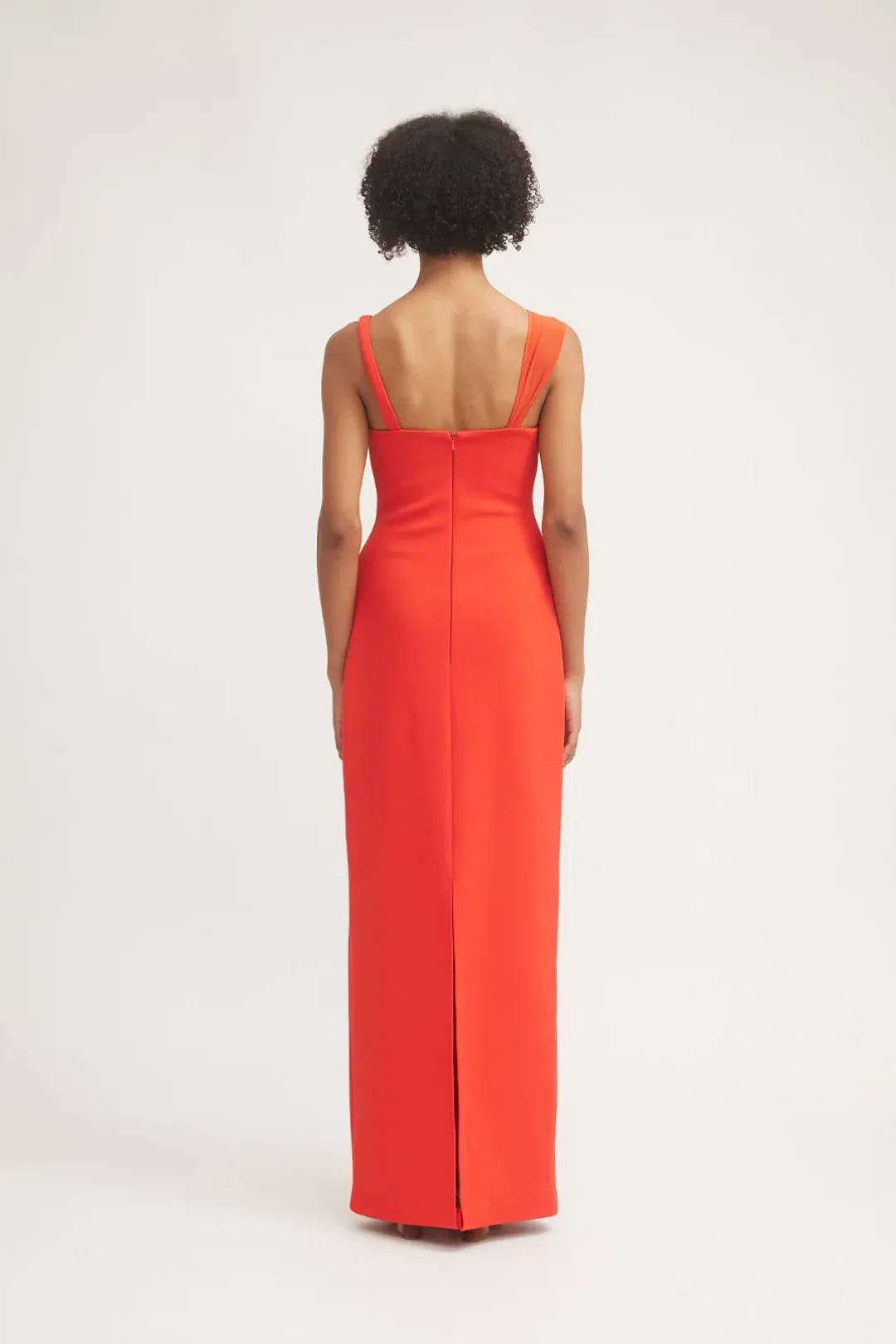 Tojha Madeleine Dress Flame Red Size 6 for rent on The Volte - main image