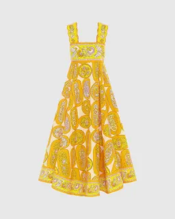 Alemais Diana Summer Dress Print Size 12 for rent on The Volte - image 4
